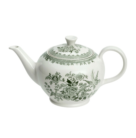 Green Asiatic Pheasants Teapot 80cl