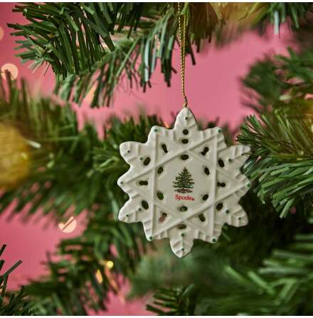 Christmas Tree Snowflake Julgransprydnad 7.6 cm