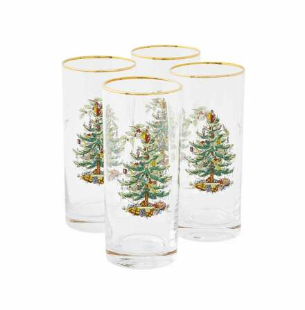 Christmas Tree Longdrinkglas 42cl 4-pack