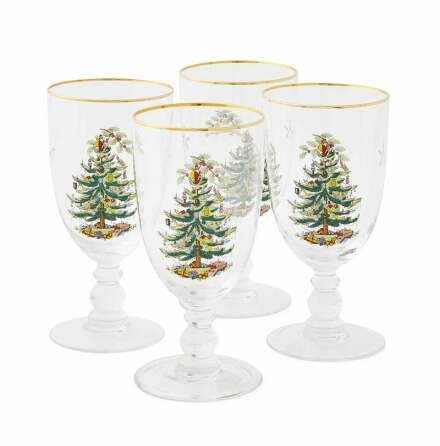 Christmas Tree Gobletglas 45cl 4-pack