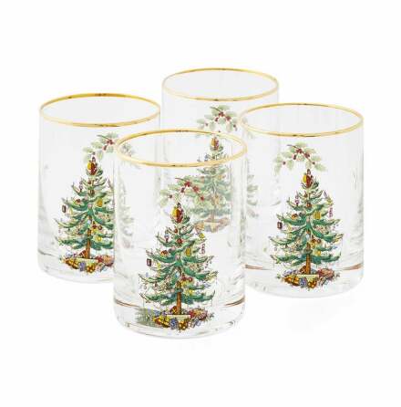 Christmas Tree DOF glas 40cl 4-pack